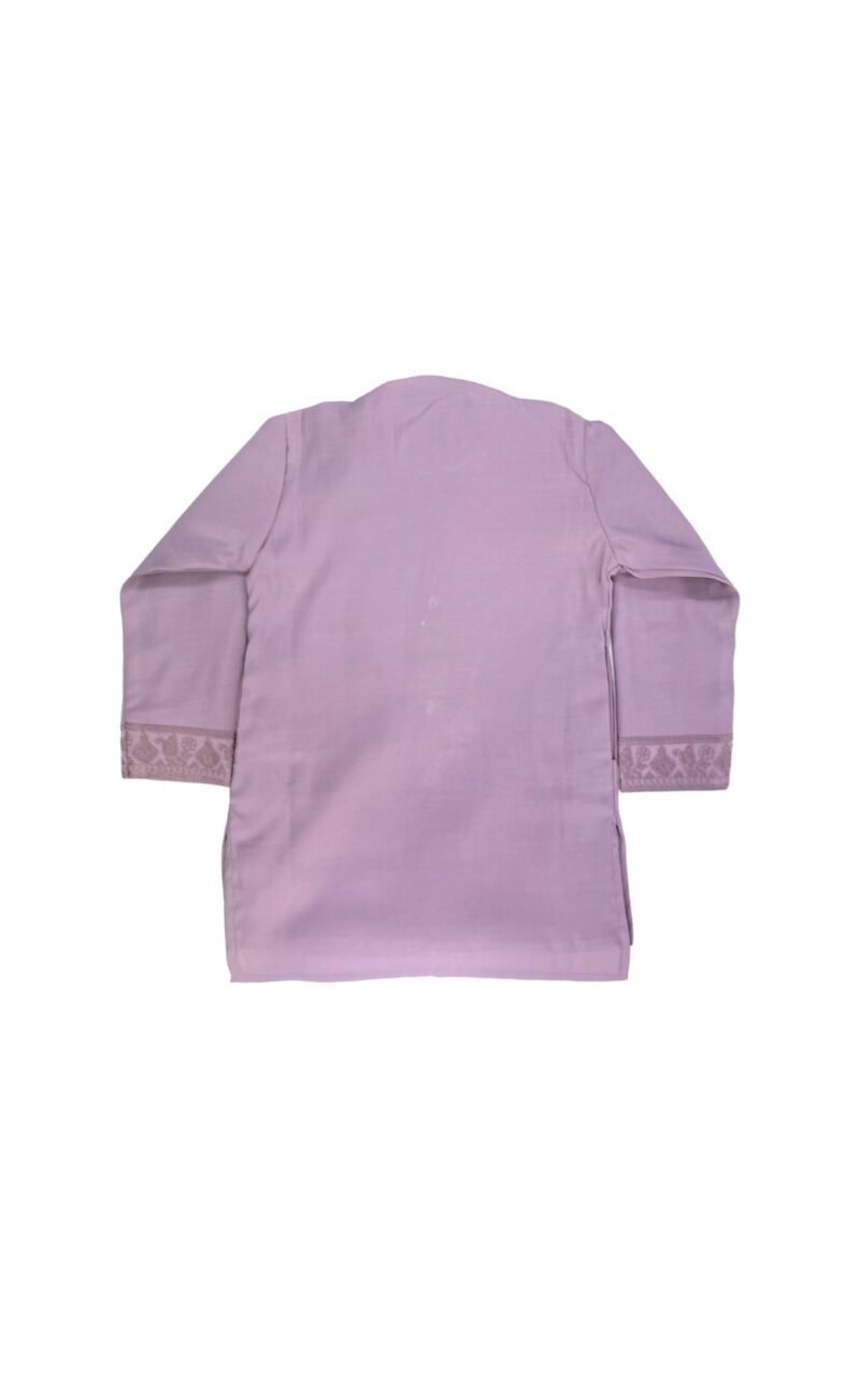 Lavender Kurta Set for Boys - Image 2
