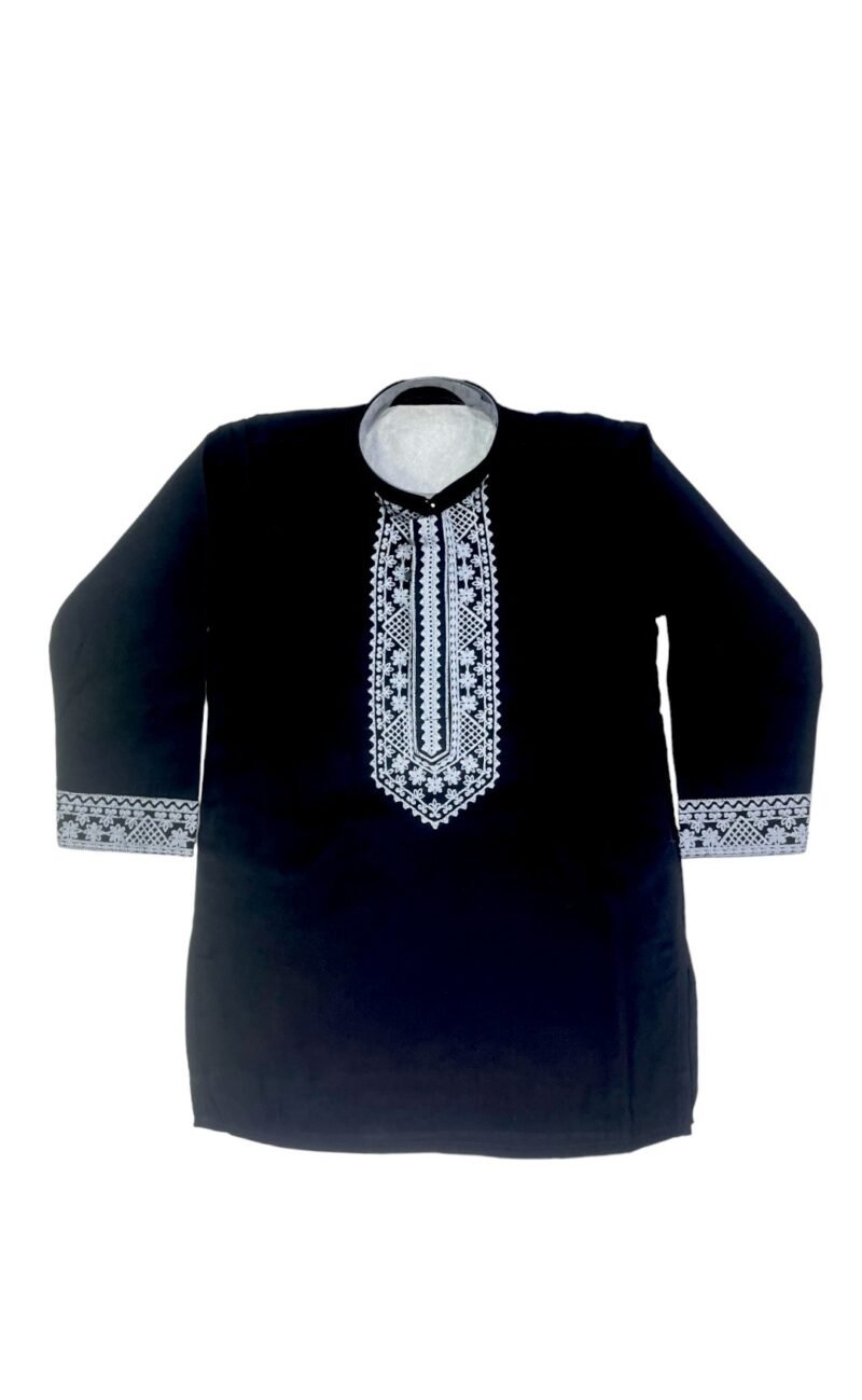 Black Kurta Set for Boys | Ethnic Kidswear by Sheetal Fashion - Image 4